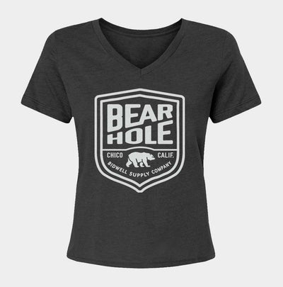 Bear Hole Shield Relaxed V-Neck