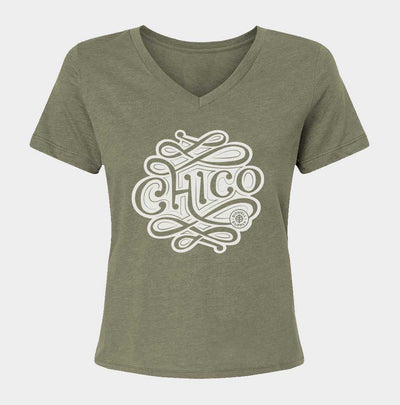 Chico Swoosh Relaxed V-Neck