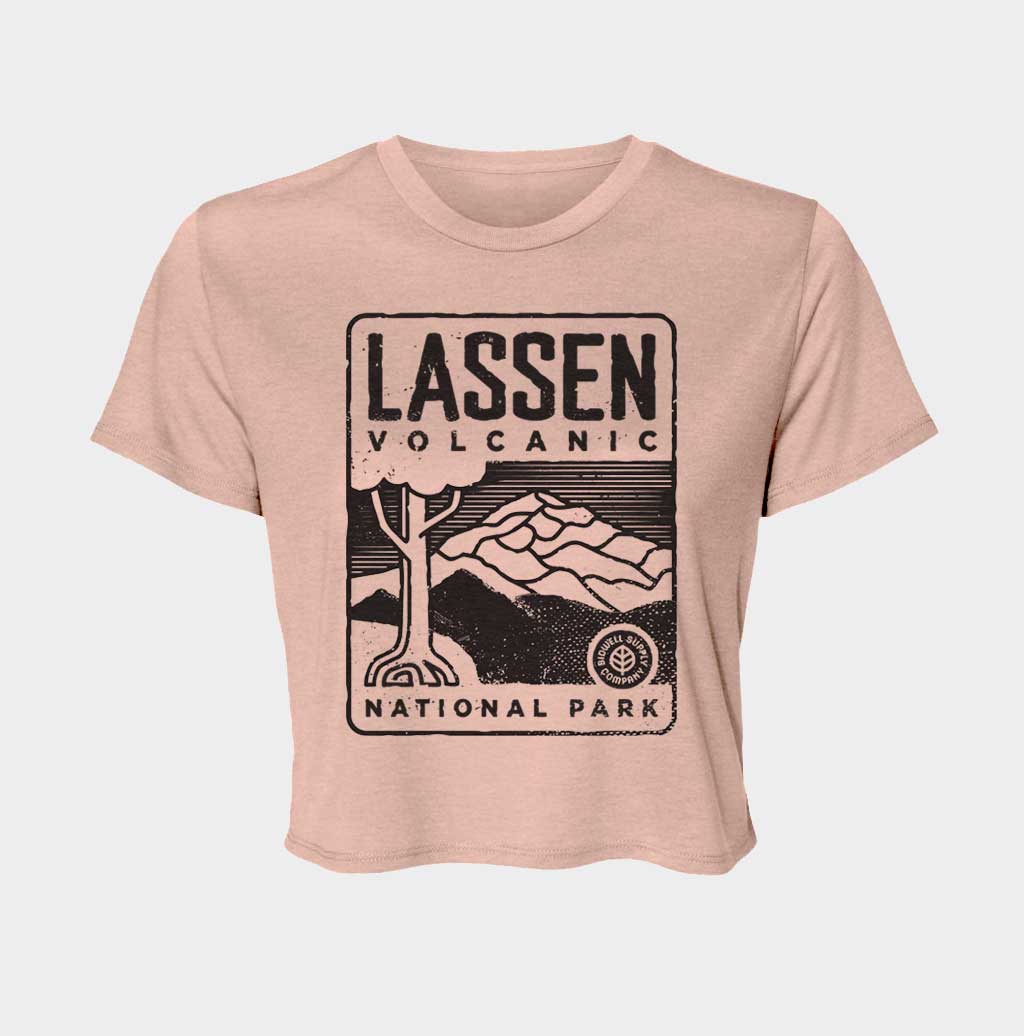 Lassen National Park Crop Top