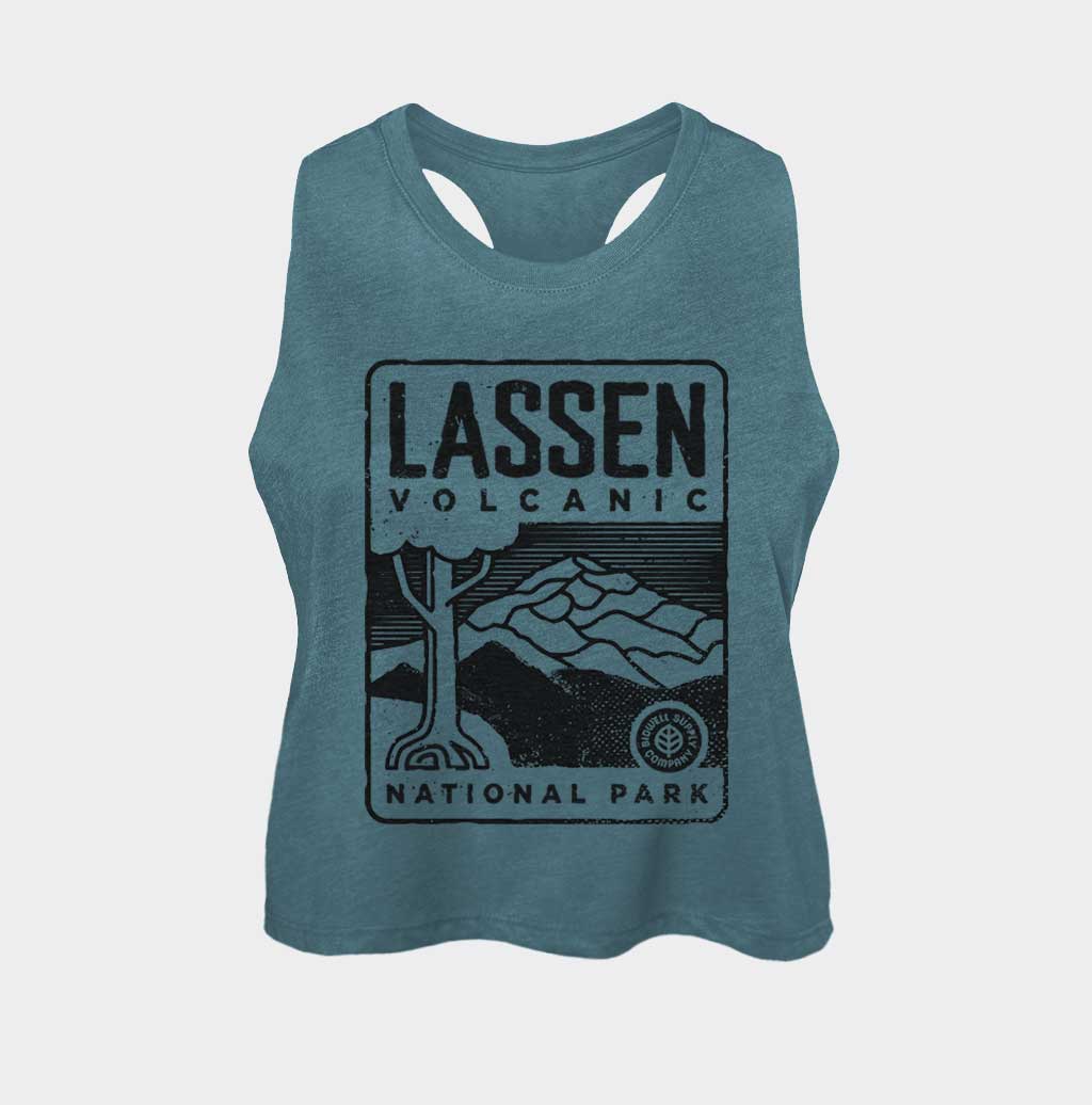 Lassen Volcanic Park Crop Tank