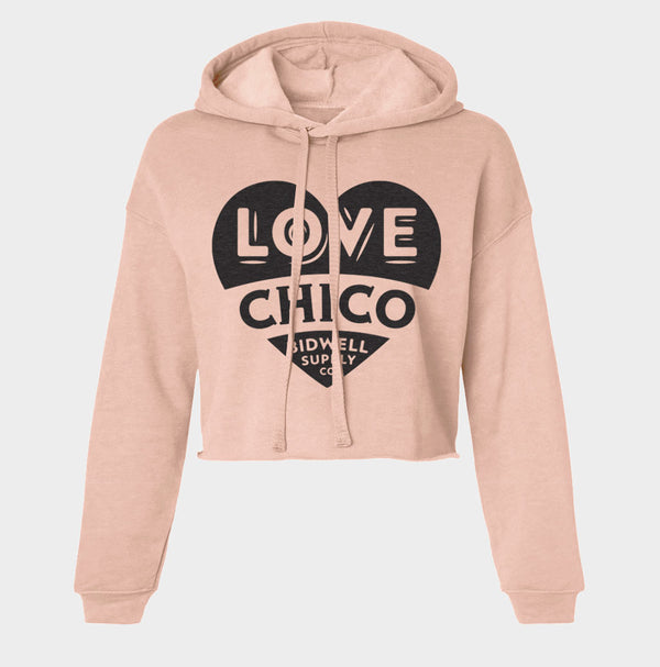 Love Chico Women's Hoodie Crop