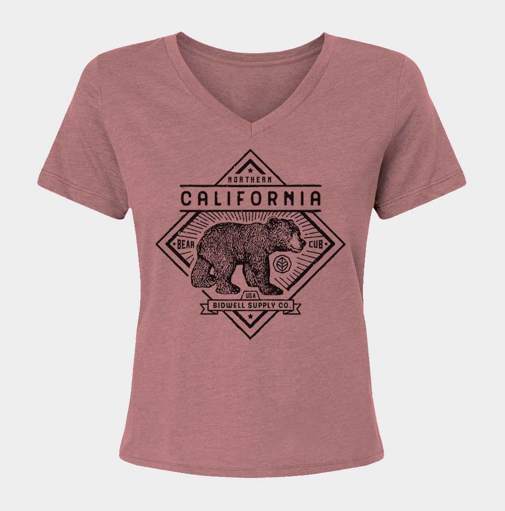 California Bear Cub Relaxed V-Neck