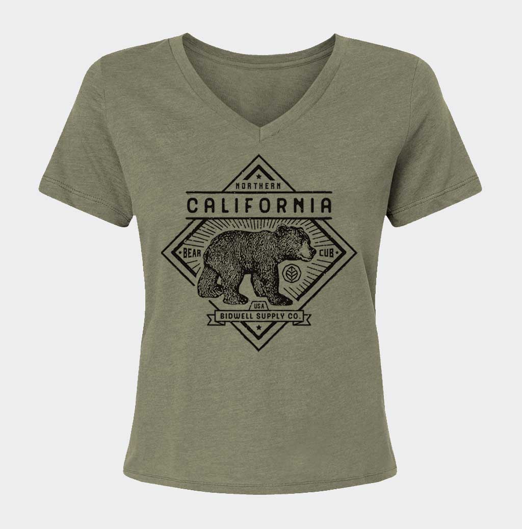 California Bear Cub Relaxed V-Neck