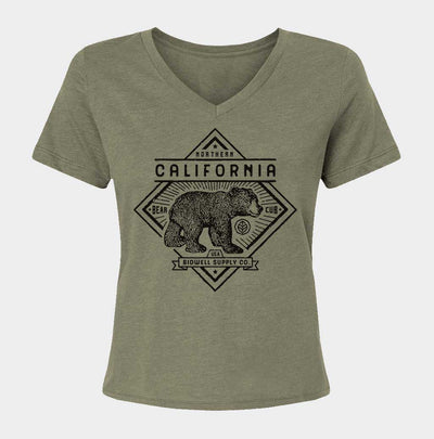California Bear Cub Relaxed V-Neck