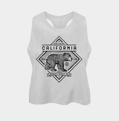 California Bear Cub Crop Tank